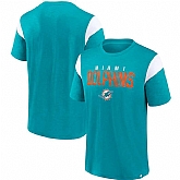 Miami Dolphins Fanatics Branded Aqua Home Stretch Team Men's T-Shirt,baseball caps,new era cap wholesale,wholesale hats